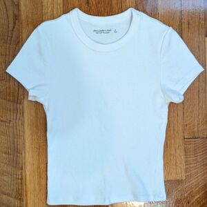 Abercrombie White T-Shirt